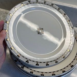 Anthropologie Bistro Dinner Plates